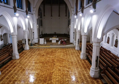 floor sanding cork