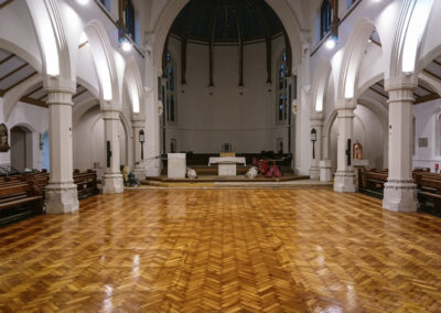 floor sanding cork